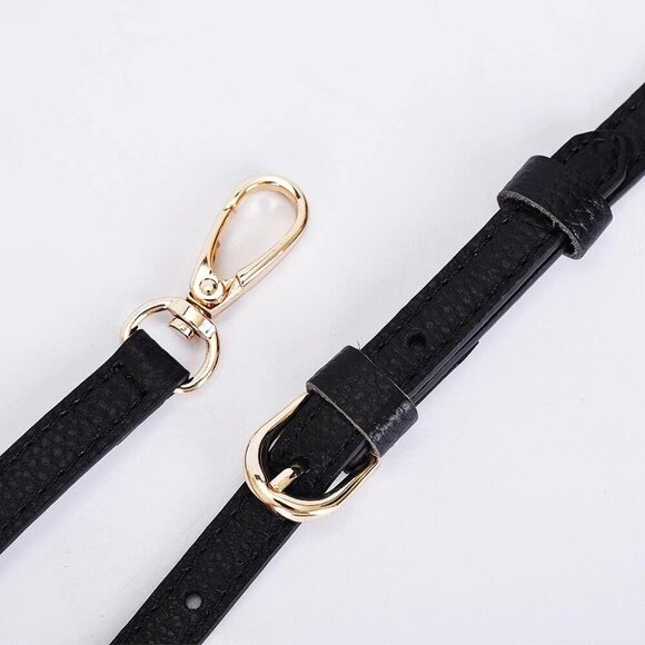 Full Grain Purse Strap Genuine Leather Replacement for Cross Body Bag HandBags - Picture 5 of 6